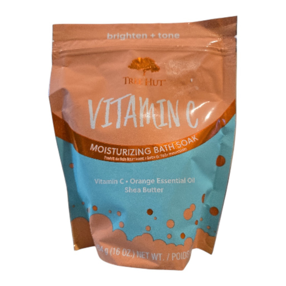 Tree Hut Vitamin C Moisturizing Bath Soak Essential Oils & Shea Butter (C-39)
